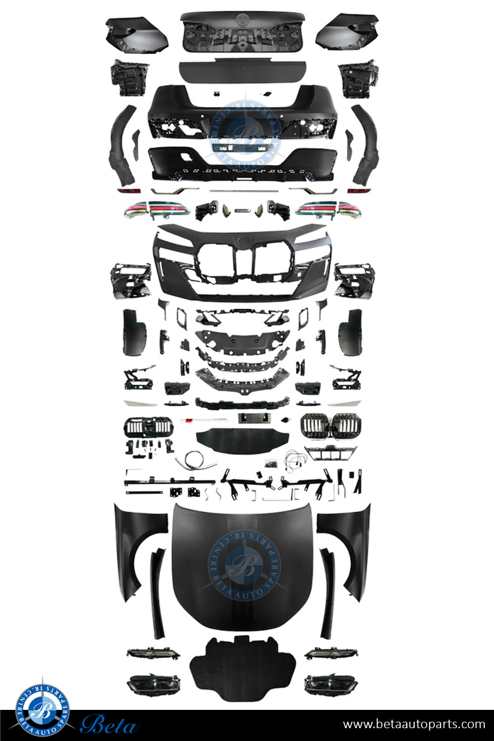 BMW 7 Series F02 (2009-2012), Body Kit Conversion Upgrade to G70 M-Tek Look, China BMW 7 Series F02 (2009-2012), Body Kit Conversion Upgrade to G70 M-Tek Look, China